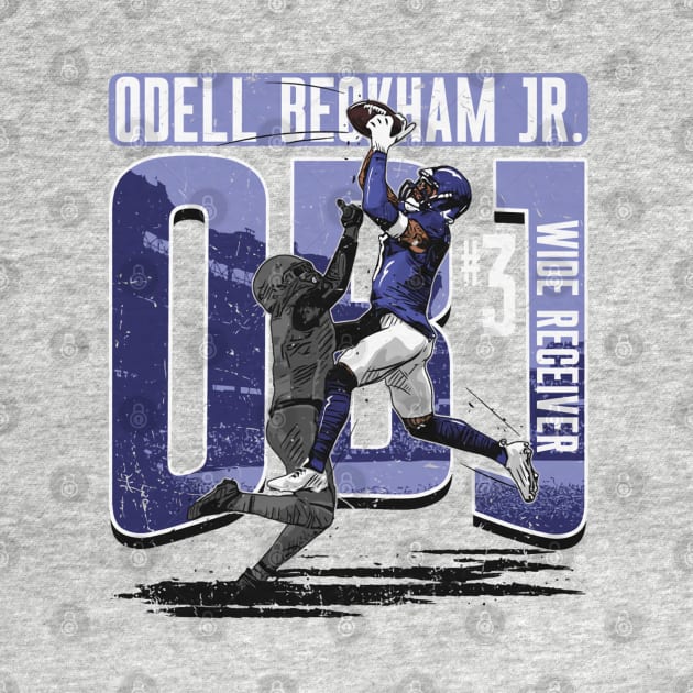 Odell Beckham Jr. Los Angeles R Player by Buya_Hamkac